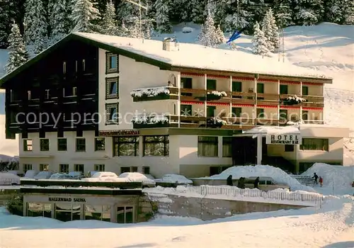 AK / Ansichtskarte Gargellen_Vorarlberg_AT Sporthotel Bachmann 