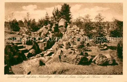 AK / Ansichtskarte Neuastenberg Lennequelle auf dem Astenberg Neuastenberg