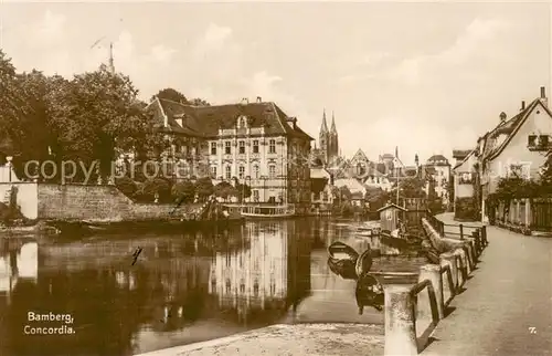 AK / Ansichtskarte Bamberg Kuenstlerhaus Villa Concordia Bamberg