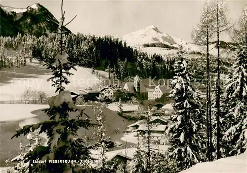 AK / Ansichtskarte Fieberbrunn_Tirol Panorama Fieberbrunn Tirol