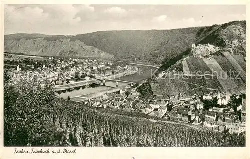 AK / Ansichtskarte Traben Trarbach_Mosel Panorama 