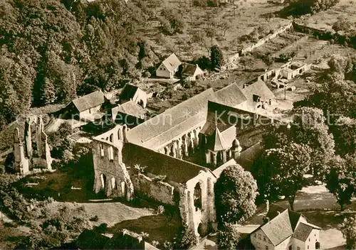 AK / Ansichtskarte Walkenried Ehem Zisterzienserkloster Fliegeraufnahme Walkenried