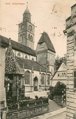 AK / Ansichtskarte ueberlingen_Bodensee Kirche ueberlingen Bodensee