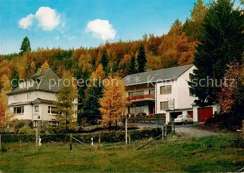 AK / Ansichtskarte Liesen Pension Cafe Haus am Steinschab Liesen