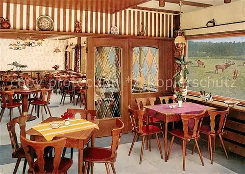 AK / Ansichtskarte Oberhundem Waldhaus Hirschgehege Hotel Restaurant Cafe Oberhundem