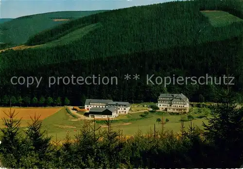 AK / Ansichtskarte Rimberg_Schmallenberg Hotel Pension Knoche Rimberg_Schmallenberg