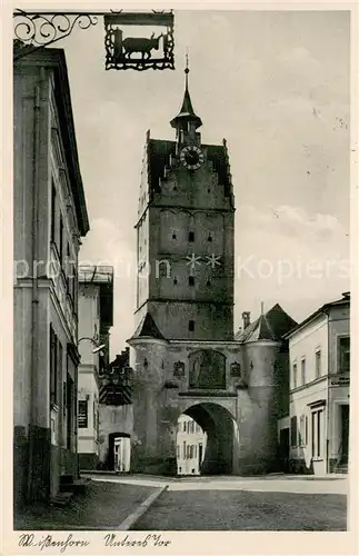 AK / Ansichtskarte Weissenhorn Unteres Tor Weissenhorn