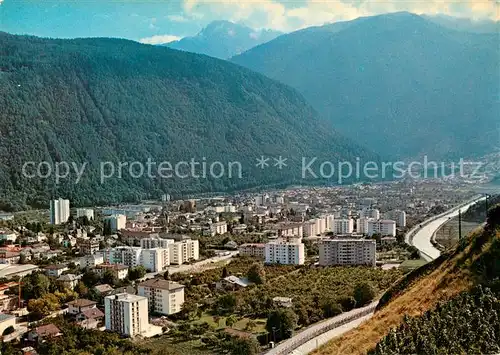 AK / Ansichtskarte Martigny__Martinaco_VS Vue aerienne 