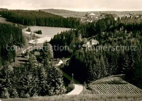 AK / Ansichtskarte Meierhof_Wald Panorama Blick von Gottsmannsgruen ins Zegasttal Meierhof Wald