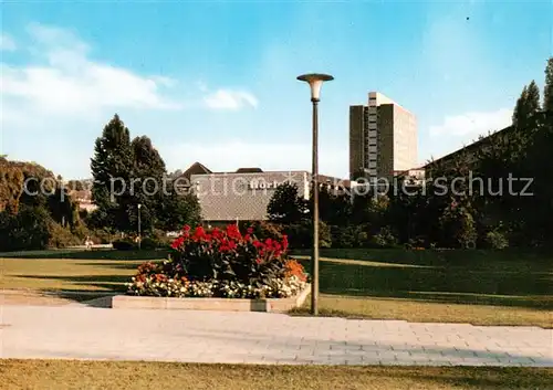 AK / Ansichtskarte Hagen_Westfalen Volmepark Stadtmitte Horten Kaufhaus Hochhaus Hagen_Westfalen