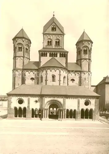 AK / Ansichtskarte Maria_Laach__Kloster Basilika Frontansicht 