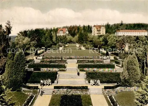 AK / Ansichtskarte Bad_Meinberg Berggarten Kurort am Teutoburger Wald Bad_Meinberg