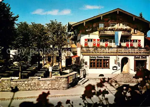 AK / Ansichtskarte Rottach Egern_Tegernsee Hotel Gasthof Lindl 