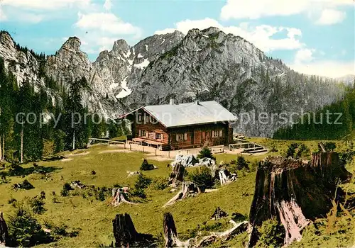 AK / Ansichtskarte Schwangau Berggaststaette Drehhuette Schwangau