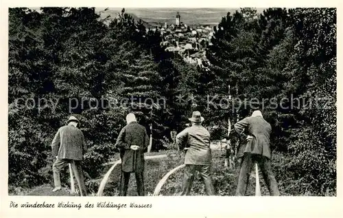 AK / Ansichtskarte Bad_Wildungen Die wunderbare Wirkung des Wildunger Wassers Bad_Wildungen