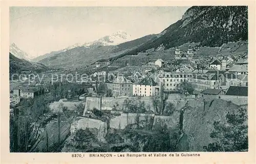 AK / Ansichtskarte Briancon_05 Les Remparts et Vallee de la Guisanne 