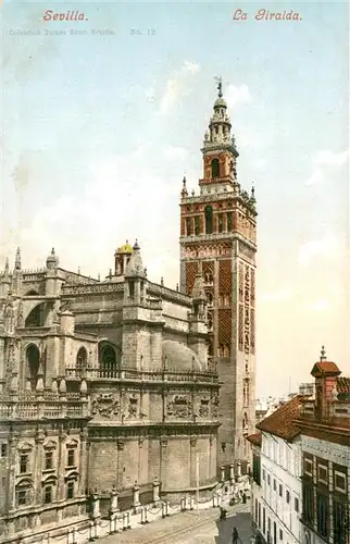 AK / Ansichtskarte Sevilla_Andalucia_ES La Giralda 