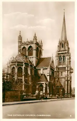 AK / Ansichtskarte Cambridge__UK_Cambridgeshire The Catholic Church 