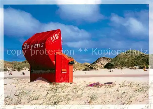 AK / Ansichtskarte Amrum Strandpartie Amrum