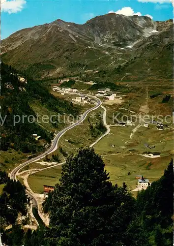 AK / Ansichtskarte Obertauern_AT Radstaedter Tauernstrasse Passhoehe mit Seekareck 