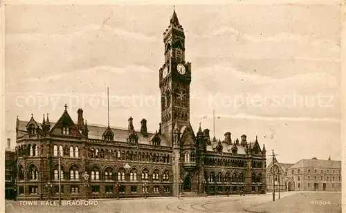 AK / Ansichtskarte Bradford__UK Town Hall 