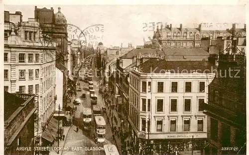 AK / Ansichtskarte Glasgow__Scotland_UK Argyle Street looking east 