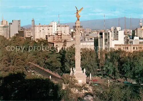 AK / Ansichtskarte Mexico_City_D.F. View the East of the Independence Angel 