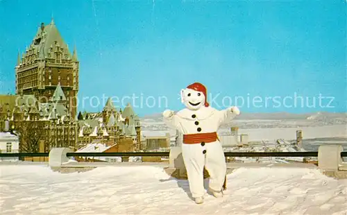 AK / Ansichtskarte Quebec_Canada Carnaval Le Bonhomme 