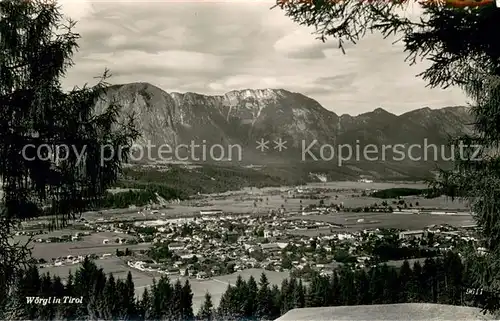 AK / Ansichtskarte Woergl_Kufstein_Tirol_AT Panorama Alpen 