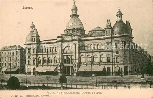 AK / Ansichtskarte Anvers_Antwerpen Palais de l Hippodrome Anvers Antwerpen