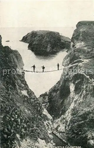 AK / Ansichtskarte Carrick_a_Rede_Northern_Ireland_UK Ballycastle Co Antrim 