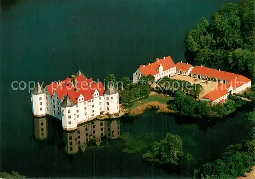 AK / Ansichtskarte Gluecksburg_Ostseebad Fliegeraufnahme Schloss Gluecksburg Gluecksburg_Ostseebad