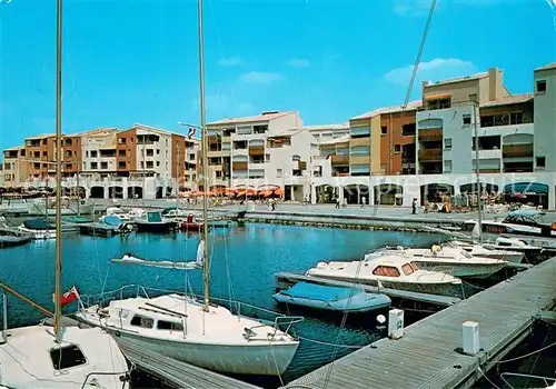 AK / Ansichtskarte Cap d_Agde Le port Richelieu et Residence Saint Clair Cap d_Agde