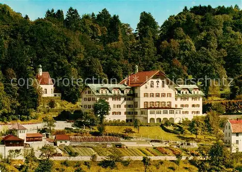 AK / Ansichtskarte Bad_Adelholzen_Oberbayern Krankenhaus Bad Adelholzen Aussenansicht Bad_Adelholzen_Oberbayern