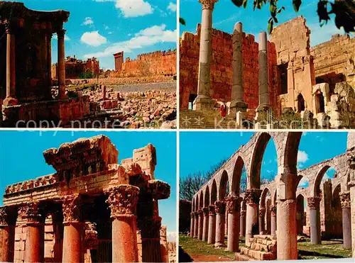 AK / Ansichtskarte Baalbek_Baalbeck Ruinen Antike Staetten 