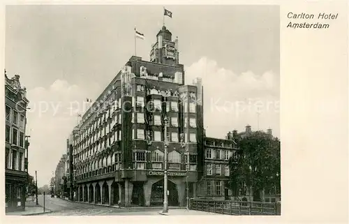 AK / Ansichtskarte Amsterdam__NL Carlton Hotel Aussenansicht 