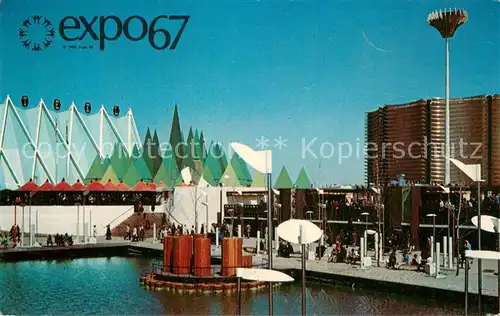 AK / Ansichtskarte Montreal_Quebec EXPO 67 Montreal Quebec