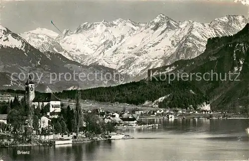 AK / Ansichtskarte Brienz_Brienzersee_BE Panorama 