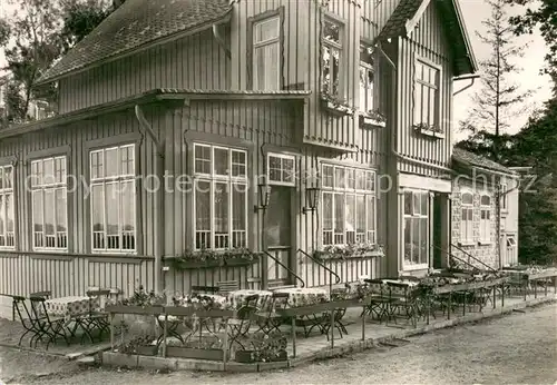 AK / Ansichtskarte Elend_Harz Cafe Hoene Elend_Harz