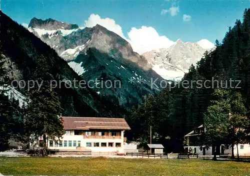 AK / Ansichtskarte Oberstdorf Berggasthof Oytalhaus Allgaeuer Alpen Oberstdorf