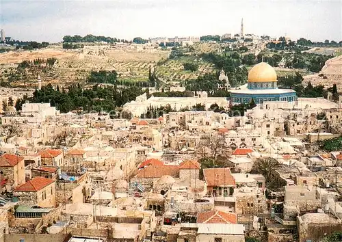 AK / Ansichtskarte Jerusalem_Yerushalayim Altstadt Panorama Jerusalem_Yerushalayim