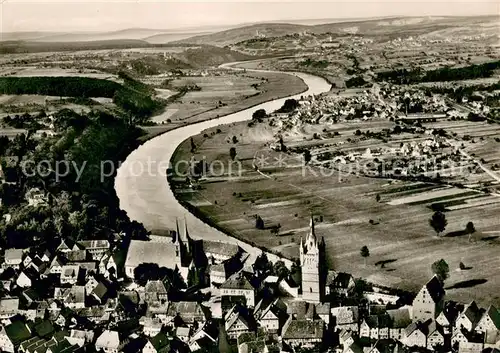 AK / Ansichtskarte Bad_Wimpfen Fliegeraufnahme Bad_Wimpfen