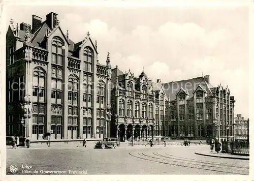 AK / Ansichtskarte Liege_Luettich Hotel du Gouvernement Provincial Liege Luettich