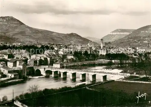 AK / Ansichtskarte Millau_Aveyron Le Tarn le pont Lerouge et la ville Millau_Aveyron