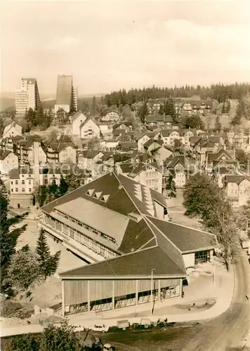 AK / Ansichtskarte Oberhof__Thueringen Blick vom FDGB Erholungsheim Rennsteig 