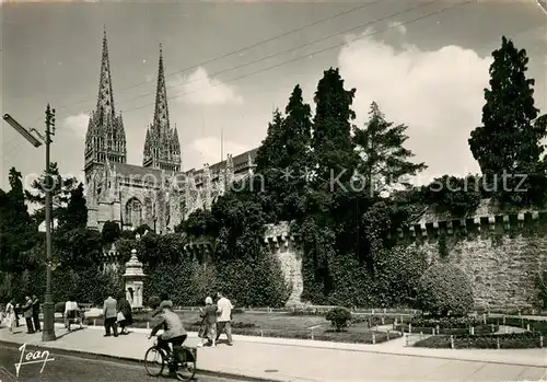 AK / Ansichtskarte Quimper Les jardins de l eveche Quimper