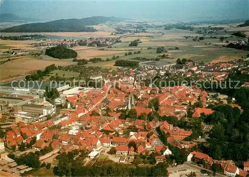 AK / Ansichtskarte Alfeld_Leine Fliegeraufnahme Alfeld_Leine