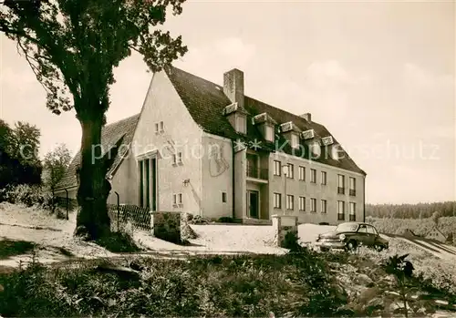 AK / Ansichtskarte Bad_Liebenstein Kurheim d. ev. luth. Kirche Aussenansicht Bad_Liebenstein