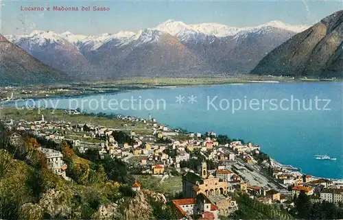 AK / Ansichtskarte Locarno_Lago_Maggiore Madonna del Sasso  Locarno_Lago_Maggiore