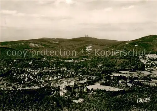 AK / Ansichtskarte Koenigstein__Taunus Fliegeraufnahme Gesamtansicht m.Taunusheim 